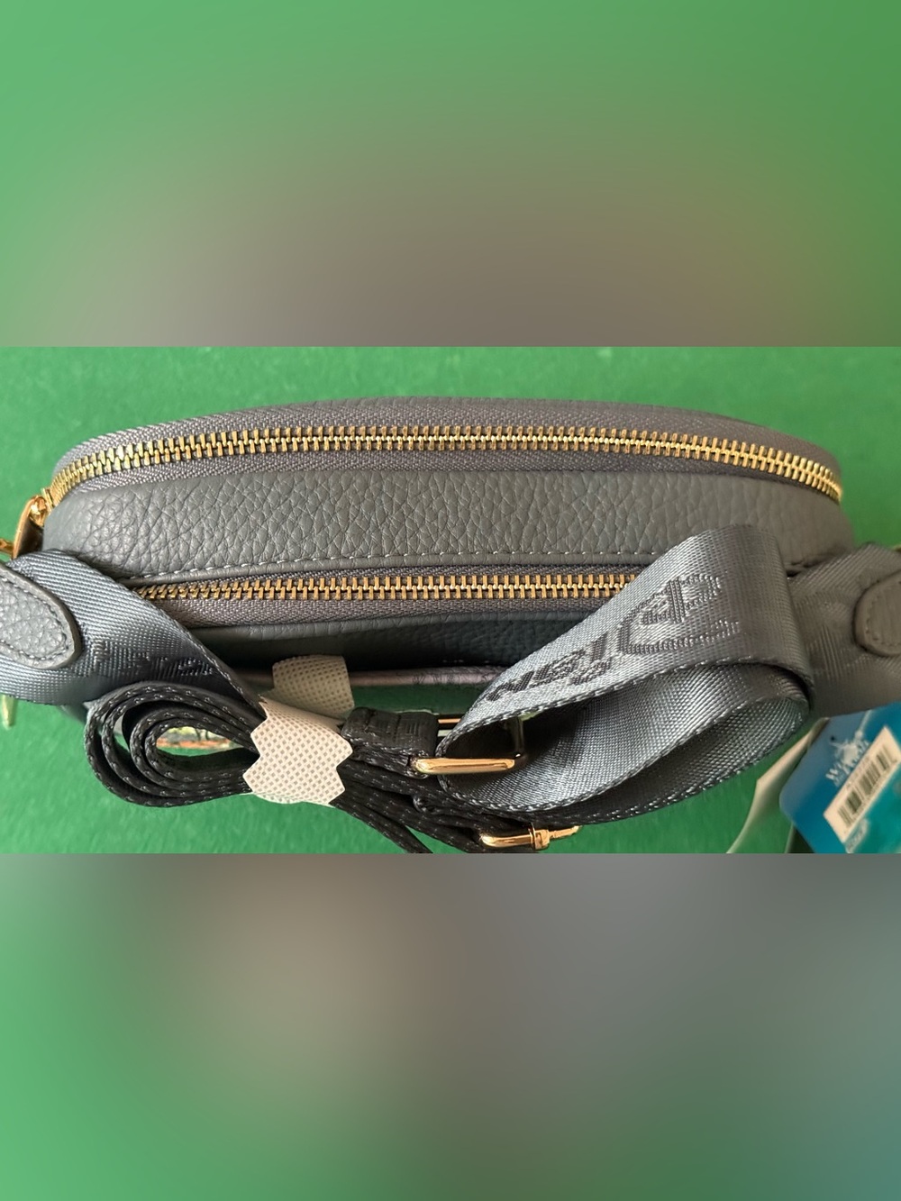 Disney WondaPop Gray Eeyore Double Zipper Crossbody/Shoulder Bag - Picture 10 of 12